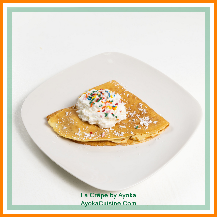 Birthday Crepe