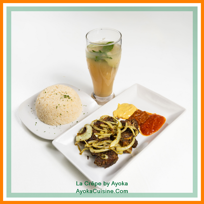 Attieke poulet & Juice